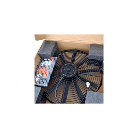 Ventilador slim 14'' mishimoto - 326mm/67.5mm