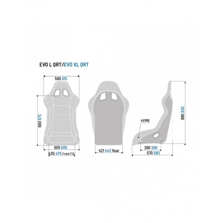 Asiento Baquet SPARCO EVO L QRT