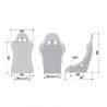 Asiento Baquet Sparco REV QRT