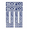 Hoja 10 Pegatinas Sparco