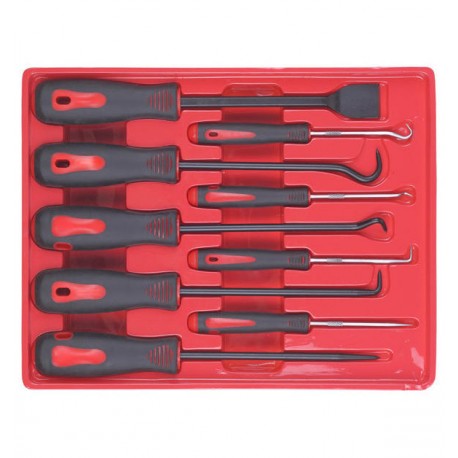 Kit Raspadores Y Ganchos 9 Piezas