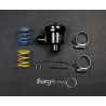 Turbo Válvula Cerrada Forge Volkswagen Audi Grupo/Porsche/Ford Focus color Negro