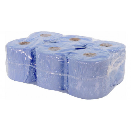 Lote 6 rollos de papel absorbente 2 espesores 400 hojas 19x19cm