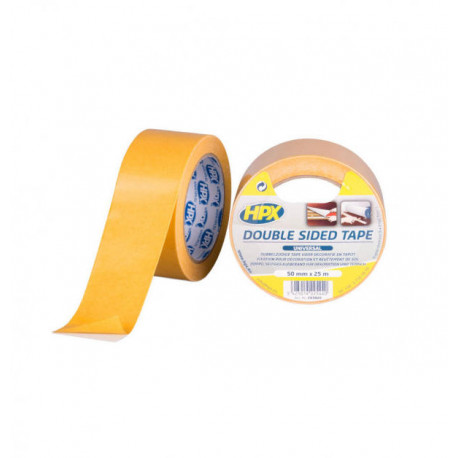 Cinta Adhesiva Doble Fase Blanco 50mmx25mm