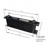 Radiador Aceite Setrab 34 Filas M22x150