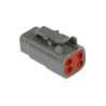 Conector Deutsch DTM Hembra 4 Polos