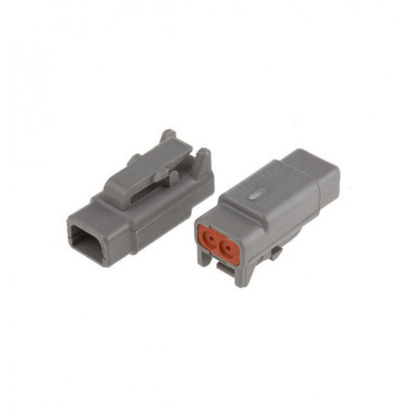 Conector Deutsch DTM Hembra 2 puertos