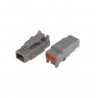 Conector Deutsch DTM Hembra 2 puertos