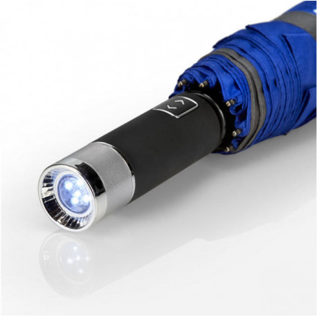 Paraguas Sparco plegable equipado de una linterna LED