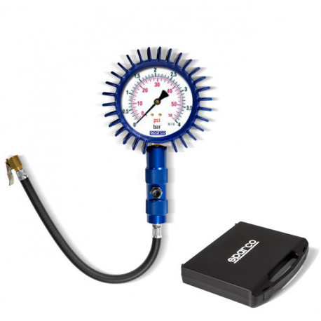 Manómetro Presión Pneu Analógico Sparco Diámetro 100mm