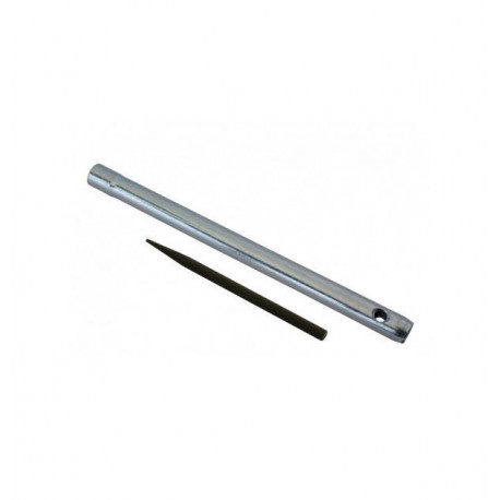 Llave de tubo de 16 mm para bujías de 270 mm de longitud.