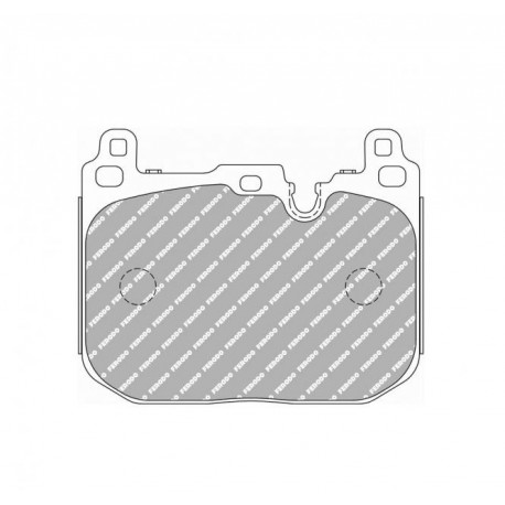 Pastillas de Freno DS Uno Delante para BMW 1 Series 114 D 10.12 - Pinzas Brembo