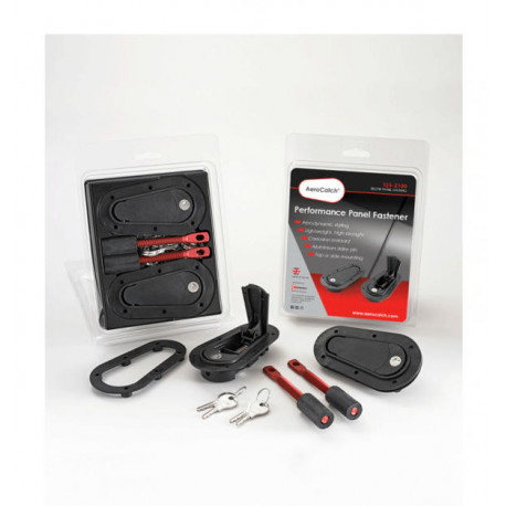 Ganchos Capot Aerocatch® fijación baja con llave x2