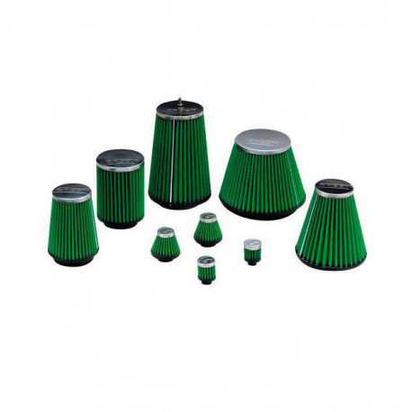 Filtro de aire Conico Green filter Diámetro de Salida 70mm, Cono 120x100mm Altura 140