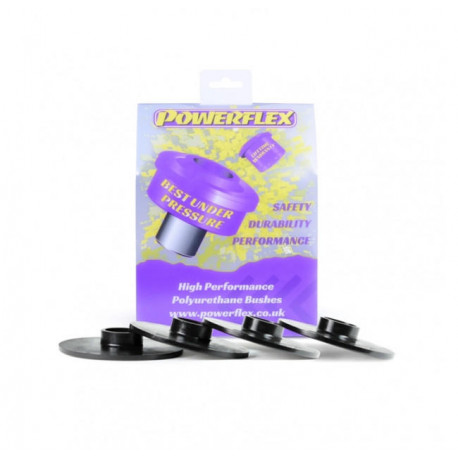 Silent Bloc Powerflex Asiento de Muelles Trasero Renault Clio 2 RS (4 piezas)