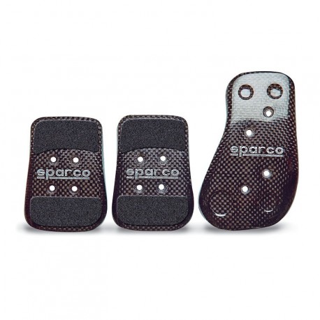 Kit 3 Pedales Sparco Carbono