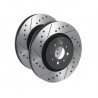 Disco de Frein Tarox Avant Ventilés Finition Sj Percés et Rainurés Bmw 3 320D 163CV 2004/02-2011/12