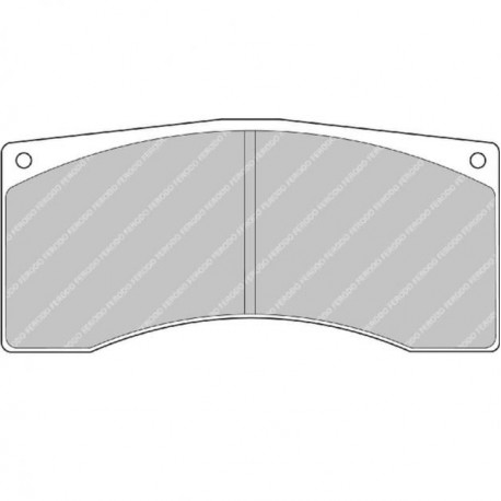 Pastillas Freno Delantero Ferodo DS1.08 para Citroën DS3 1.6 THP 155 01.13 - Pinzas Alcon