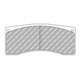 Pastillas de Freno Ferodo DS30.12 Delante para Ford Fiesta 1.6 R5 Rally (asfalto y grava) 01.13 - Pinzas Ap Racing