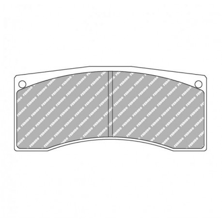 Pastillas de Freno Ferodo DS30.12 Delante para Ford Fiesta 1.6 R5 Rally (asfalto y grava) 01.13 - Pinzas Ap Racing