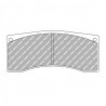 Pastillas de Freno Ferodo DS30.12 Delante para Ford Fiesta 1.6 R5 Rally (asfalto y grava) 01.13 - Pinzas Ap Racing