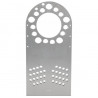 Placa aluminio para ajuste rueda con agujeros 5x114.3 5x120 y 5x130 Agujero central 88.9mm especial Porsche 991 cazoleta x4