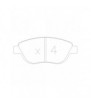 GT2I Club front brake pads for Peugeot 206 RC 2,0 16V