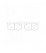 Pastillas de freno GT2I Race trasero CITROEN SAXO 1.6i, 1.6i 16V 96-05