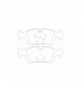 Pastillas de freno GT2I Race delantero para BMW 3 Series 316i 09.90 - 12.98