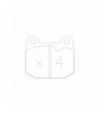 Pastillas de freno GT2I Race delantero LOTUS ELISE 1.6i 16V 97-