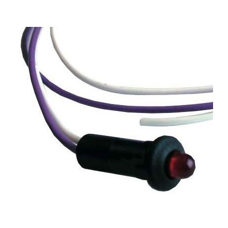 Mini Testigo Luminoso LED Rojo