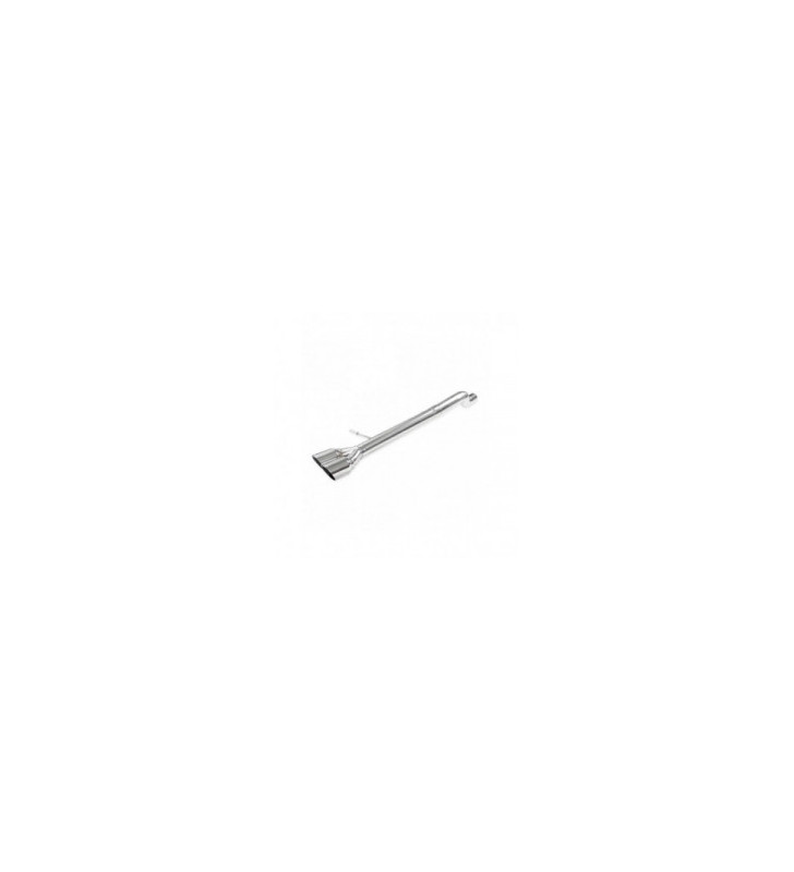 Terminal inox libre 2x80mm Racing VOLKSWAGEN POLO AW 2.0 GTI 200cv 2018-