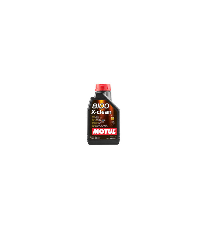 Aceite de motor MOTUL 8100 X-CLEAN 5W40 - lata 1L