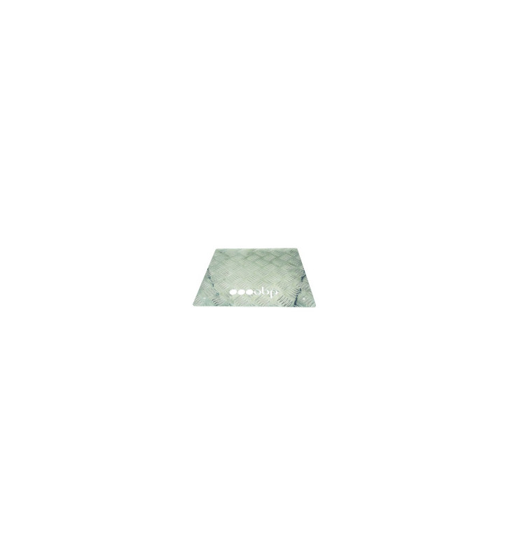 Reposapiés aluminio plano OBP 312x365x3mm