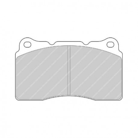 Pastillas de Frenos Ferodo DS2500 Delante Subaru WRX/STI 02+