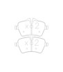 Plaquettes de frein GT2i Race Avant pour MINI Mini (R56-R57-R58-R59) 1.6i 16V Turbo S 2007-15 - Etriers de frein Trw 