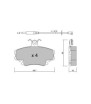 Plaquettes de frein GT2i Club Avant pour RENAULT Thalia II (LU1/2_)/ Symbol 2.3 RS AWD 350cv 2008-09-01-