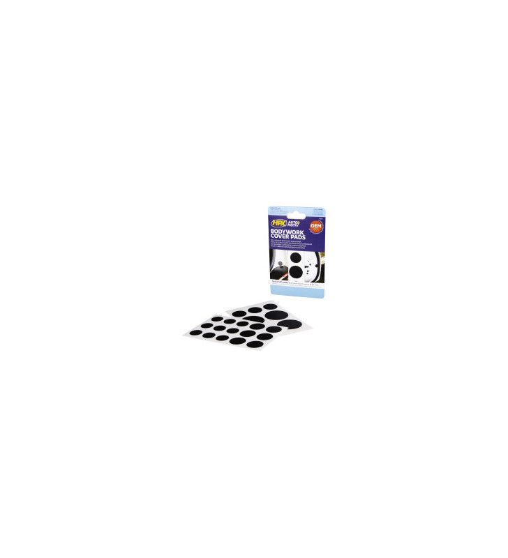 HPX Pastilles d'étanchéité adhésives carrosserie Ø20/25/40mm (22p)