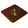 Placa Al Soldar para Fijar Ojetes 7/16° 3mm