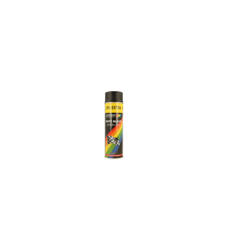 Peinture Noire Mat MOTIP 4000 Series 500ml