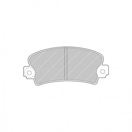 Pastillas de Frenos Ferodo DS3000 Delante Renault R5 / Citroën Visa / Fiat Ritmo