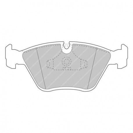 Pastillas de Frenos Ferodo DS2500 Delante BMW E36 M3 / Z3 / E34