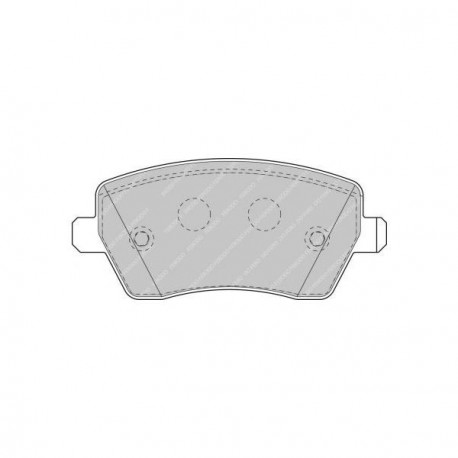 Pastillas de Frenos Ferodo DS2500 Delante Suzuki Swift Challenge