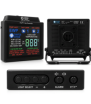Kit pompe à eau électrique Davies Craig EWP150 Noir 12V - 150 L/min avec contrôleur numérique