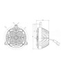 Phare de virage LED PIAA 4000K 30W 4000lm