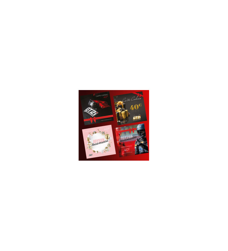 Tarjeta de regalo personalizable GT2i