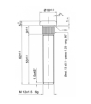 Goujon Cannelé GT2i Race & Safety Ford 12x150mm longueur 67mm