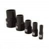 Reductor Derecho Silicona Silicon Hoses 63-57mm Negro