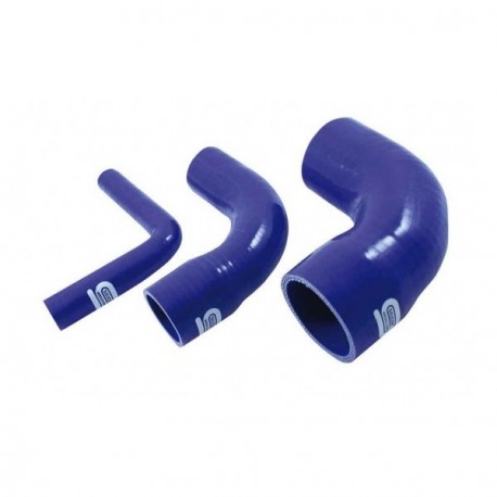 Codo Reductor Silicona SILICON HOSES 57-51mm 45° Azul