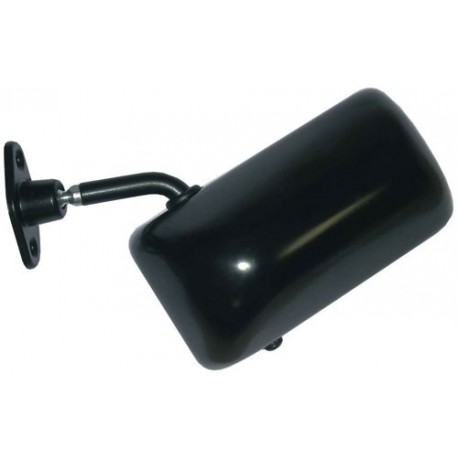 Retrovisor Touring Derecho Negro Plato 132xH69mm
